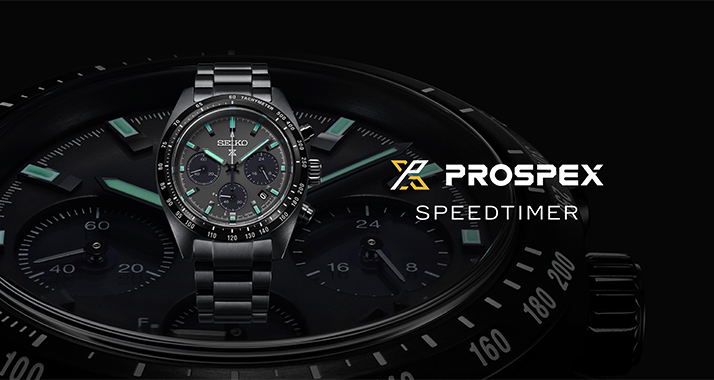 Seiko Prospex The Black Series Speedtimer Solar Chronograaf